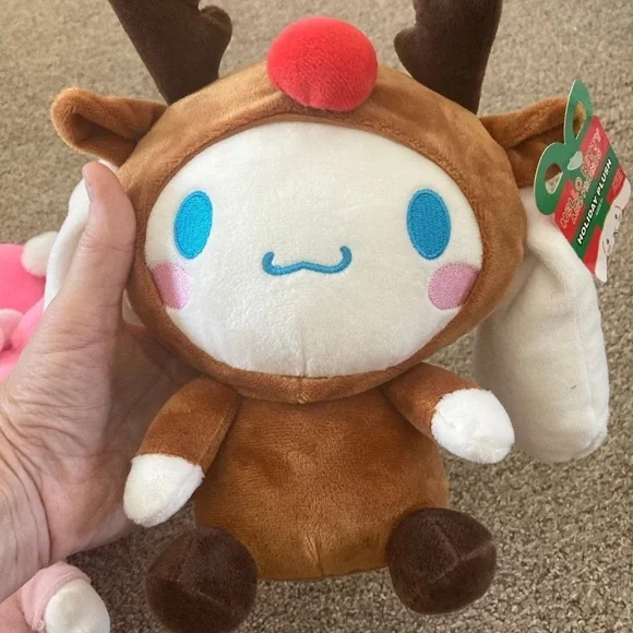 Sanrio Character Plush Toy Set - Pink, Brown, Black - Picture 3 of 4